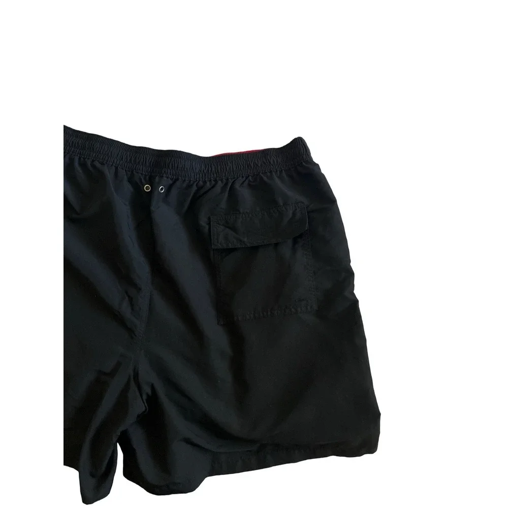 Polo Ralph Lauren Swim Trunks Mens 2XL Black Mesh Lined Pony Logo Shorts